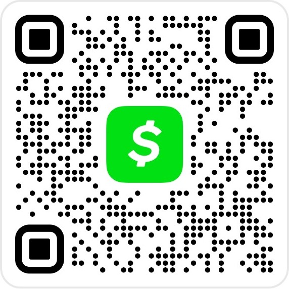 Official WorthPop Cash App payment QR code